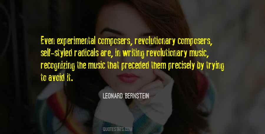 Leonard Bernstein Quotes #599758