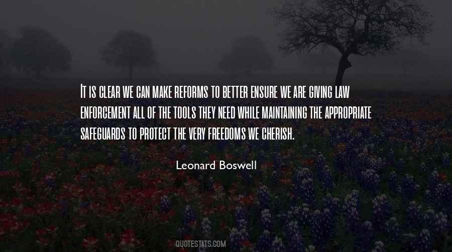 Leonard Boswell Quotes #1166355