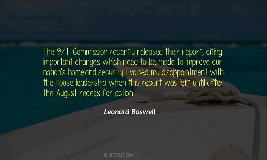 Leonard Boswell Quotes #1381266