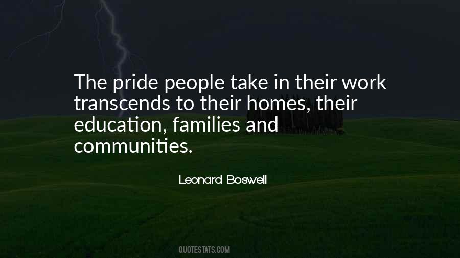 Leonard Boswell Quotes #391559