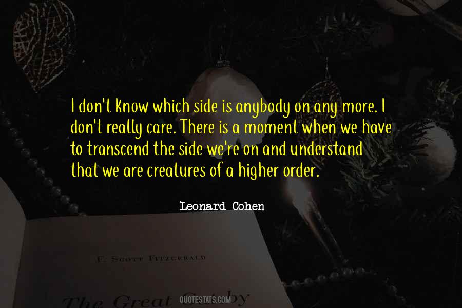 Leonard Cohen Quotes #1490412