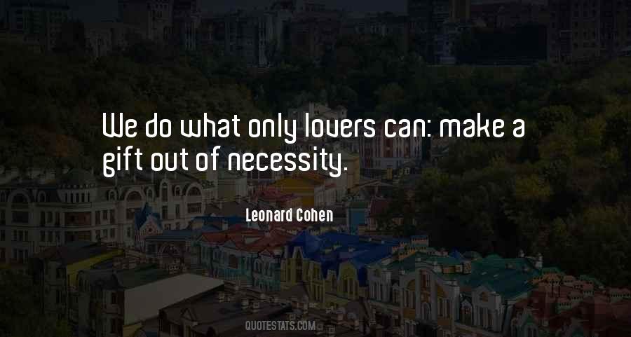 Leonard Cohen Quotes #196805