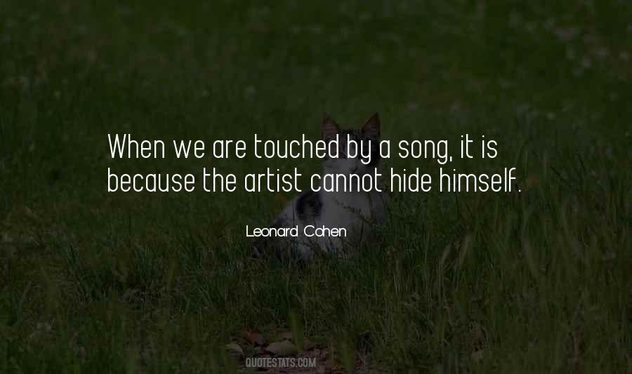 Leonard Cohen Quotes #984991