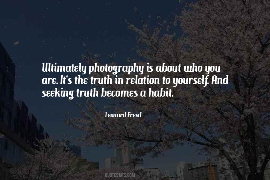 Leonard Freed Quotes #1673003