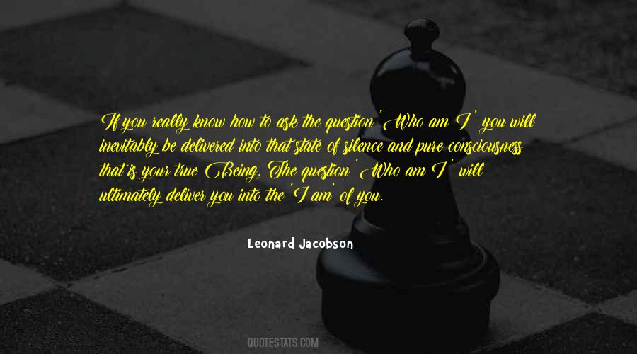 Leonard Jacobson Quotes #1734223