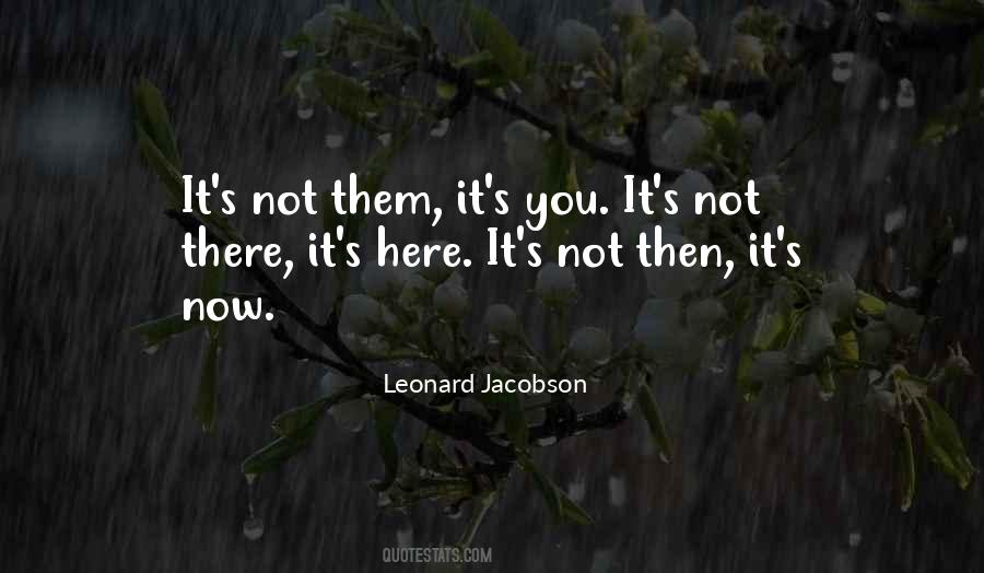 Leonard Jacobson Quotes #843690