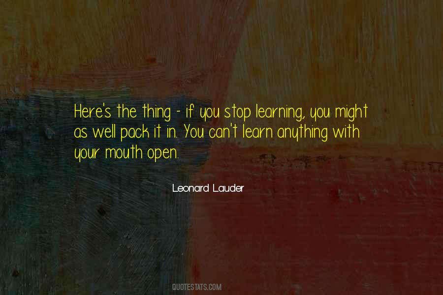 Leonard Lauder Quotes #190445