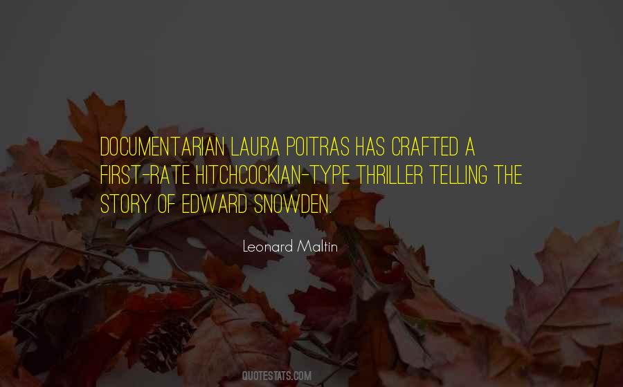 Leonard Maltin Quotes #1043303