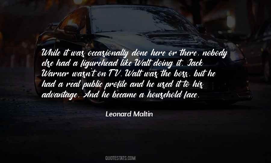Leonard Maltin Quotes #41632