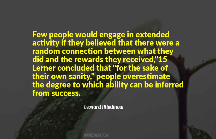 Leonard Mlodinow Quotes #1310703