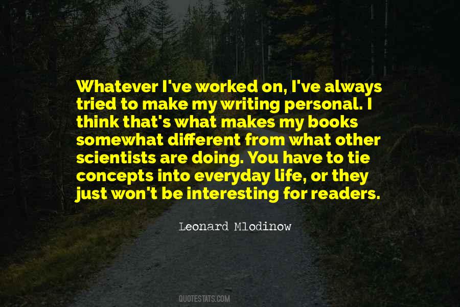 Leonard Mlodinow Quotes #650443
