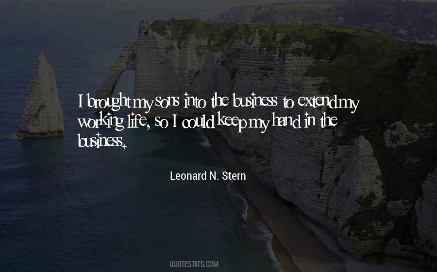 Leonard N. Stern Quotes #1096524 Leonard N. Stern Quotes #1096524