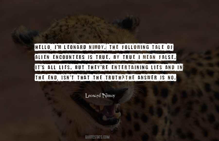 Leonard Nimoy Quotes #1095992