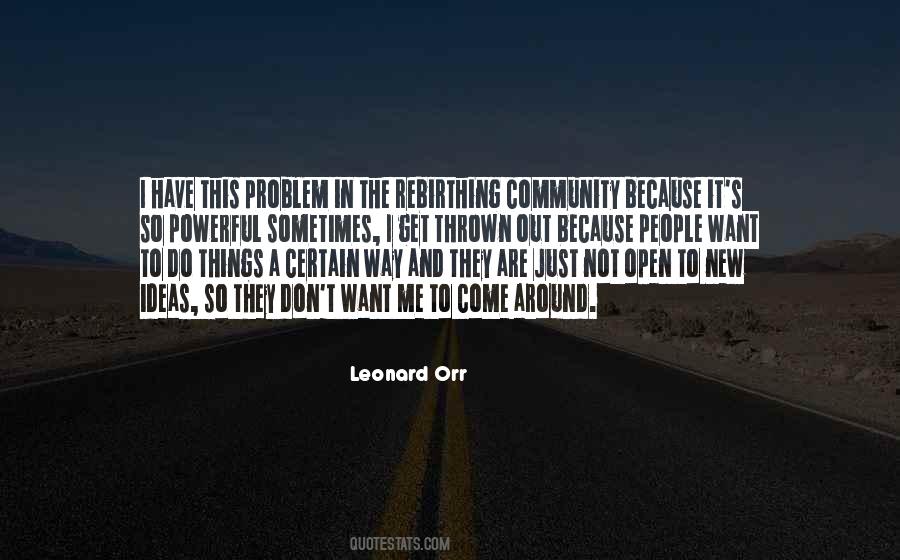 Leonard Orr Quotes #326267
