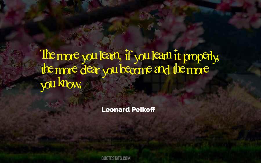 Leonard Peikoff Quotes #1381953