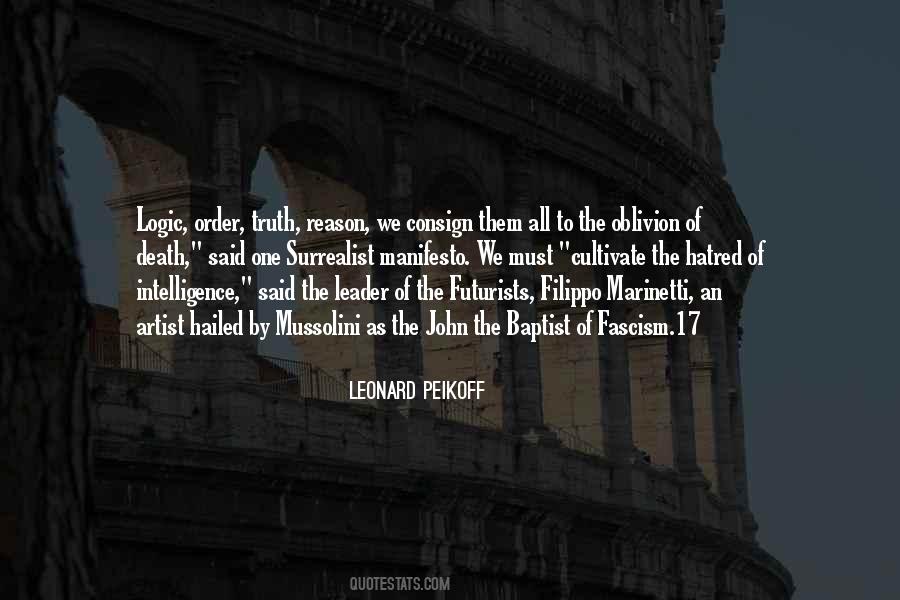 Leonard Peikoff Quotes #22208