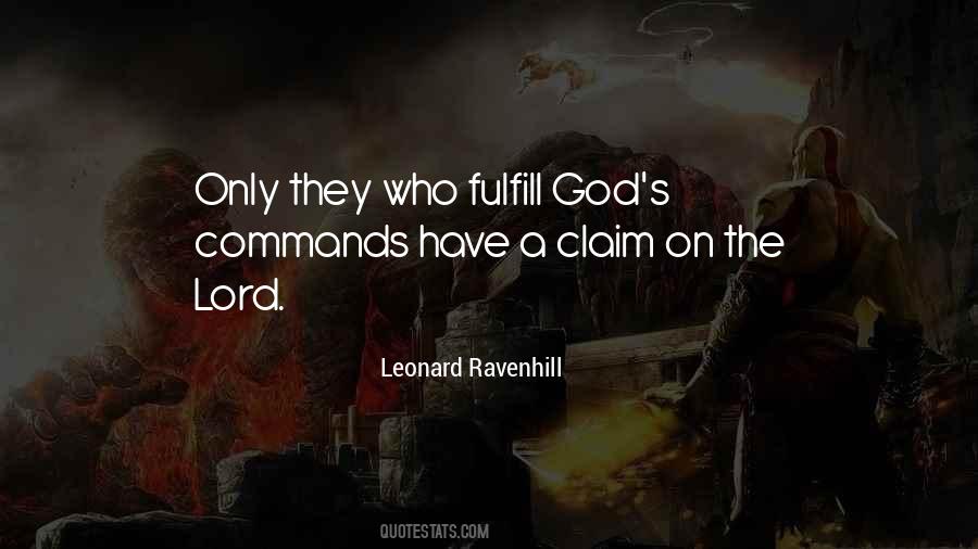 Leonard Ravenhill Quotes #219214