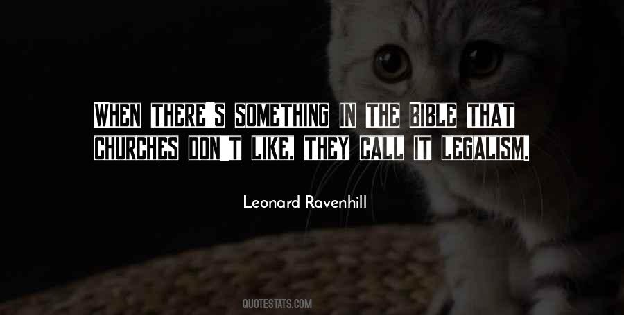 Leonard Ravenhill Quotes #381464