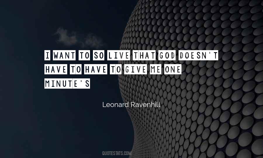 Leonard Ravenhill Quotes #412146
