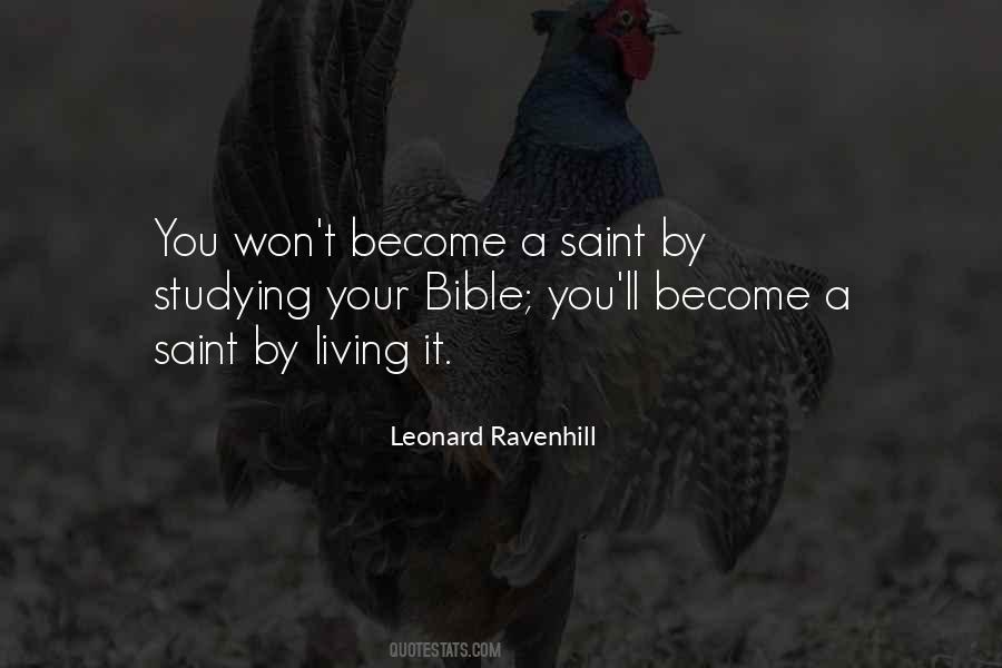 Leonard Ravenhill Quotes #860636