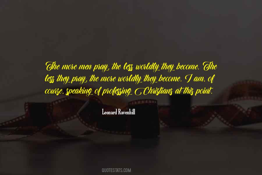 Leonard Ravenhill Quotes #957197