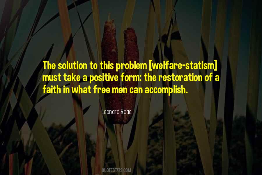 Leonard Read Quotes #1419345