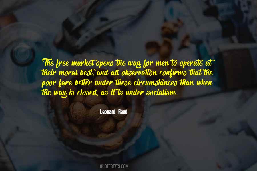 Leonard Read Quotes #16719