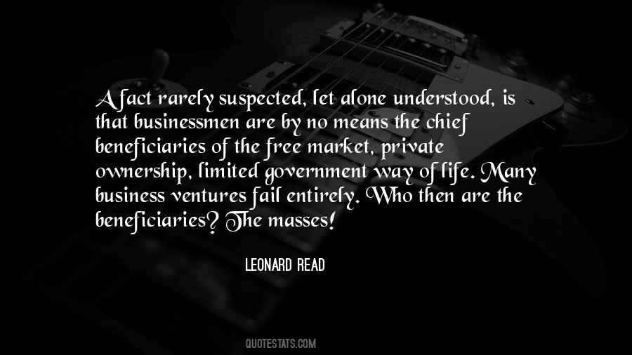 Leonard Read Quotes #516074