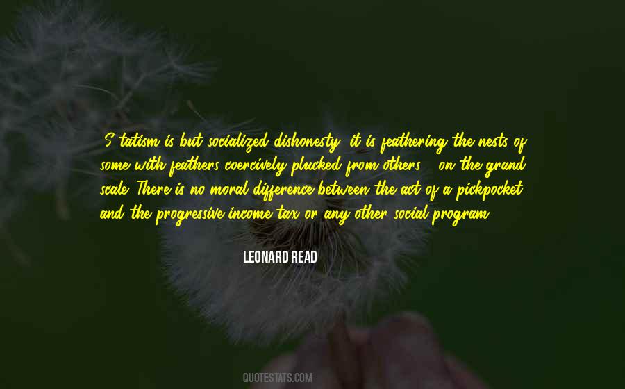 Leonard Read Quotes #990041