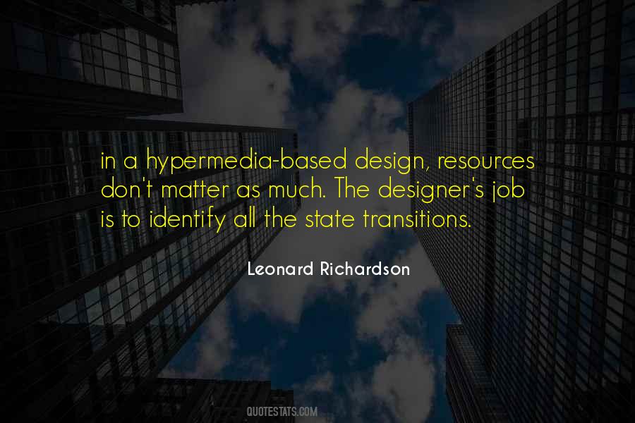 Leonard Richardson Quotes #868960