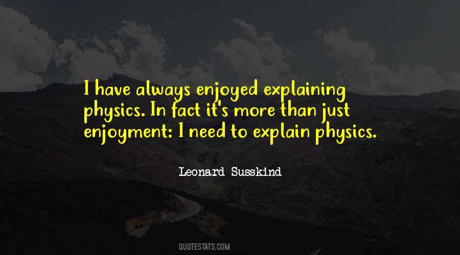 Leonard Susskind Quotes #166253
