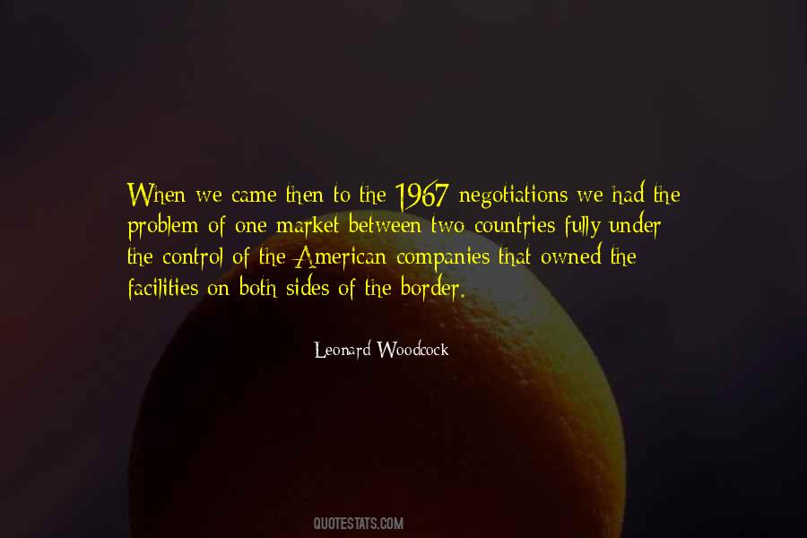 Leonard Woodcock Quotes #281070