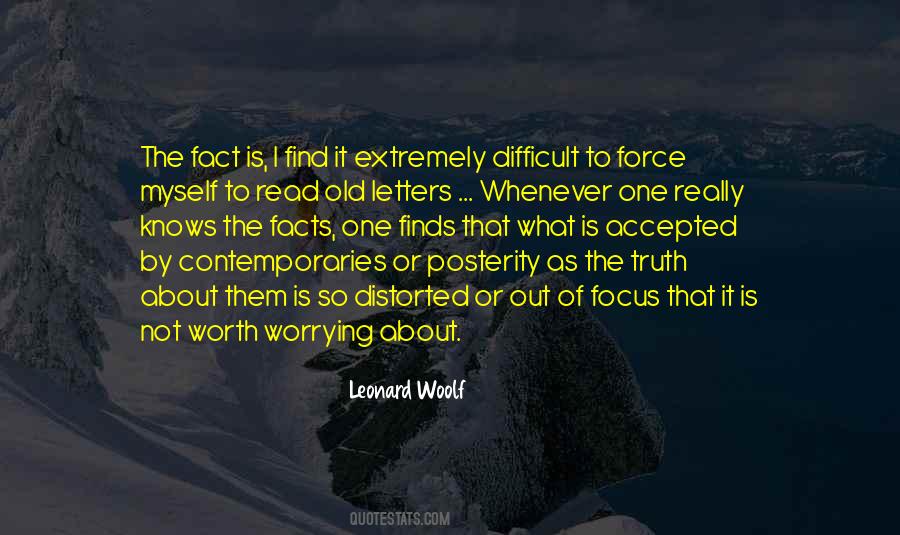 Leonard Woolf Quotes #1394827