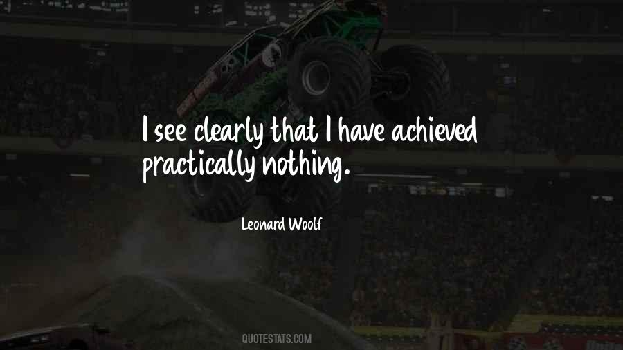 Leonard Woolf Quotes #353750