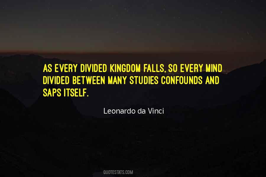 Leonardo Da Vinci Quotes #1273085