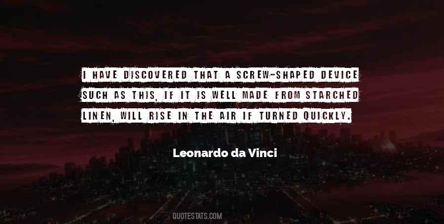 Leonardo Da Vinci Quotes #1321284