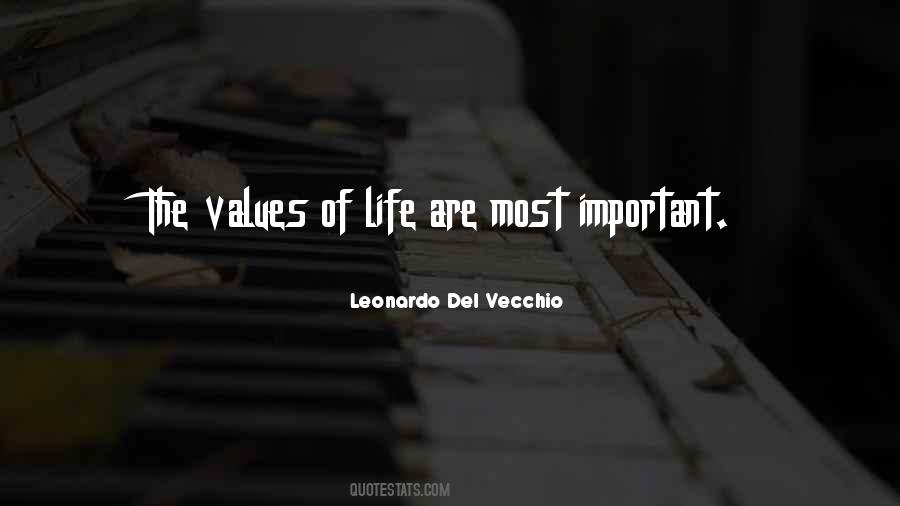 Leonardo Del Vecchio Quotes #663441