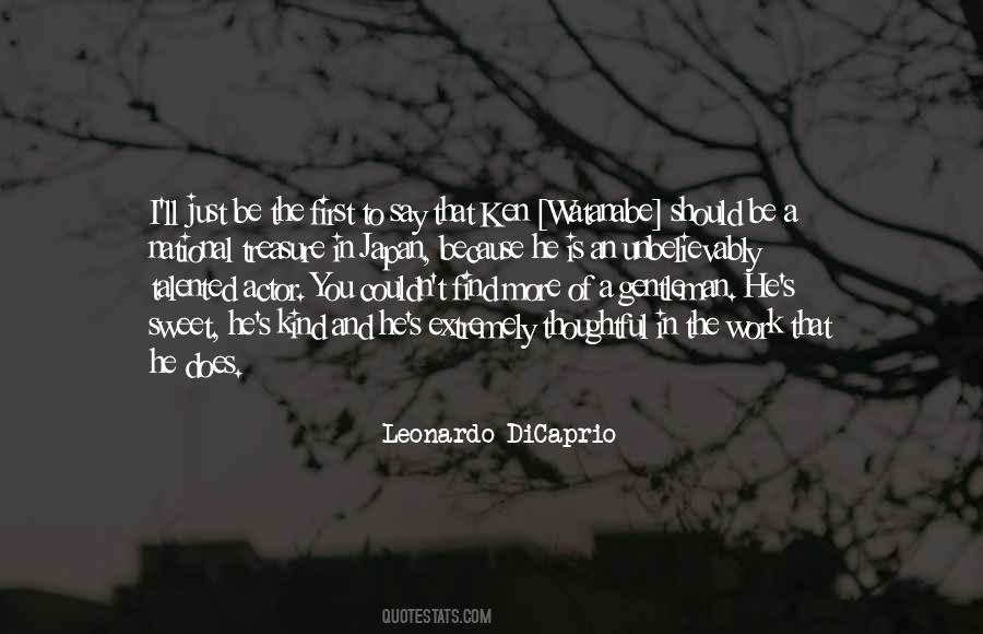 Leonardo DiCaprio Quotes #536760