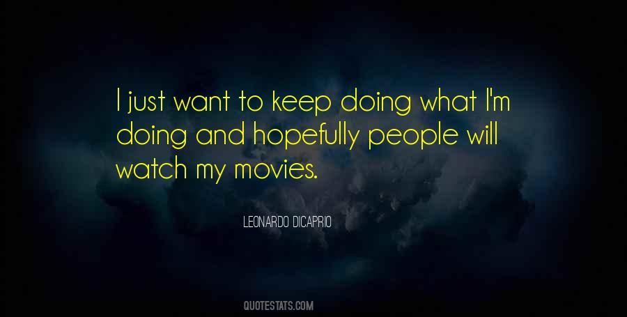 Leonardo DiCaprio Quotes #545665