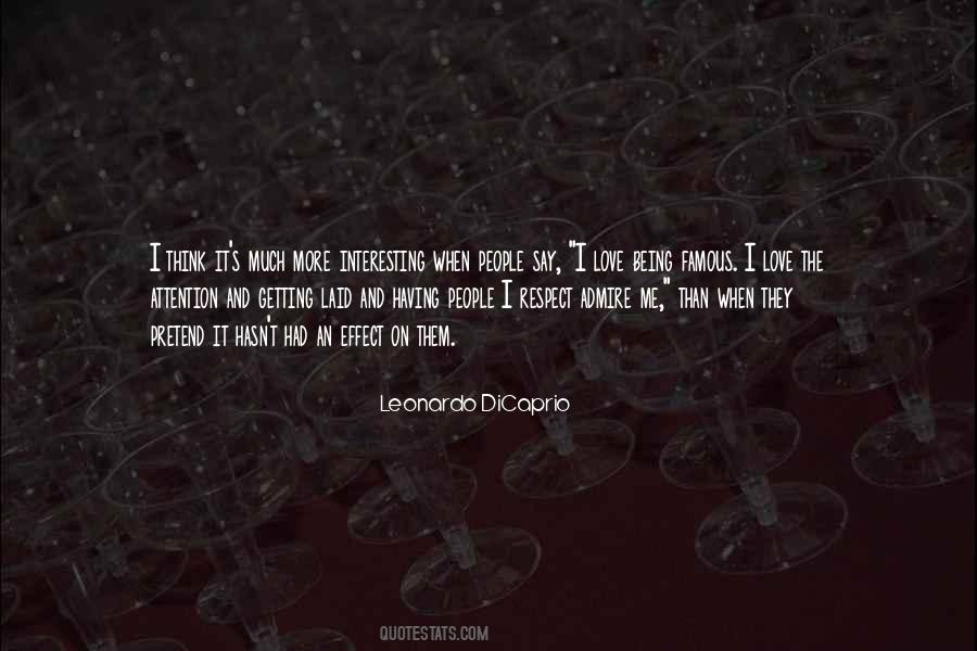 Leonardo DiCaprio Quotes #875180