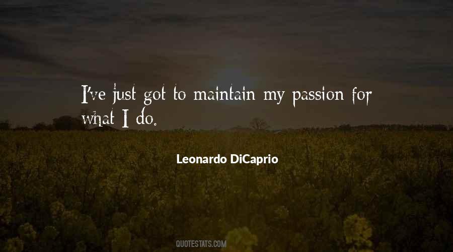 Leonardo DiCaprio Quotes #953566