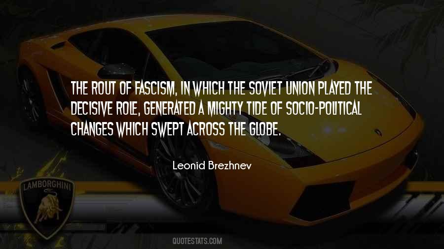 Leonid Brezhnev Quotes #275293