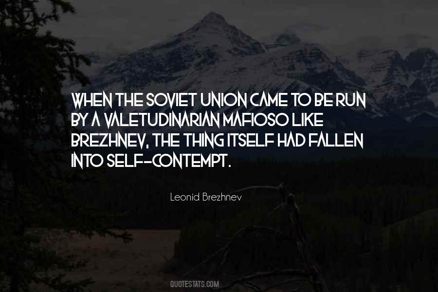 Leonid Brezhnev Quotes #743087