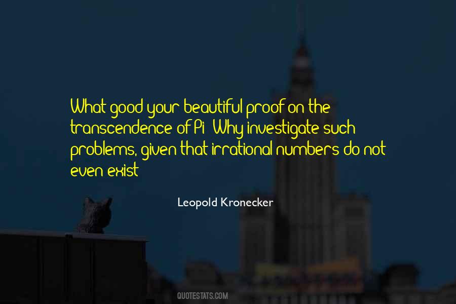 Leopold Kronecker Quotes #377366
