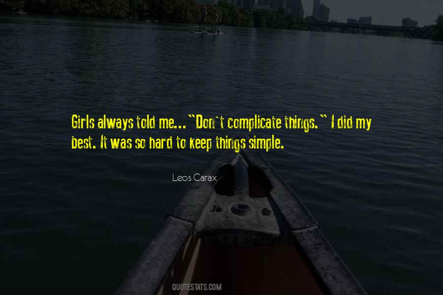 Leos Carax Quotes #407587