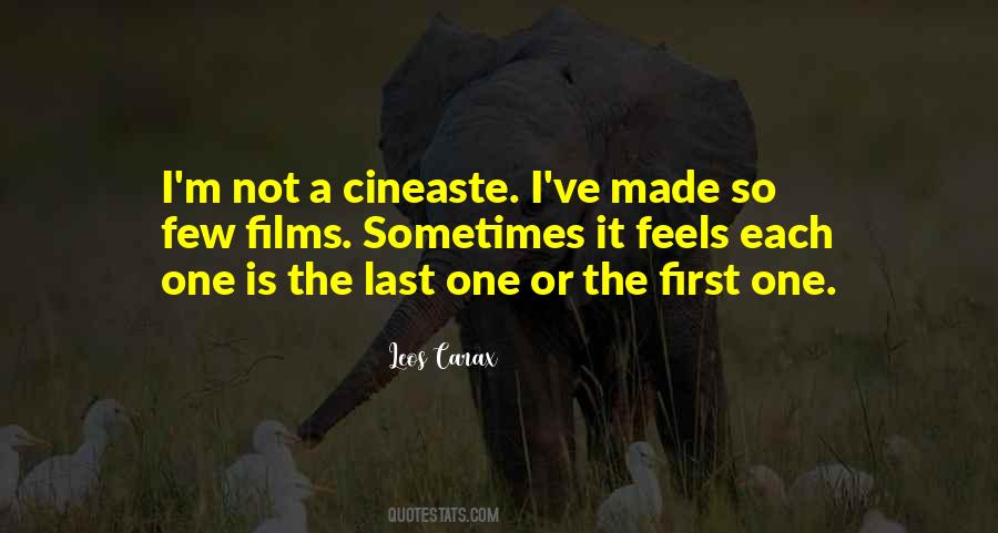 Leos Carax Quotes #639243