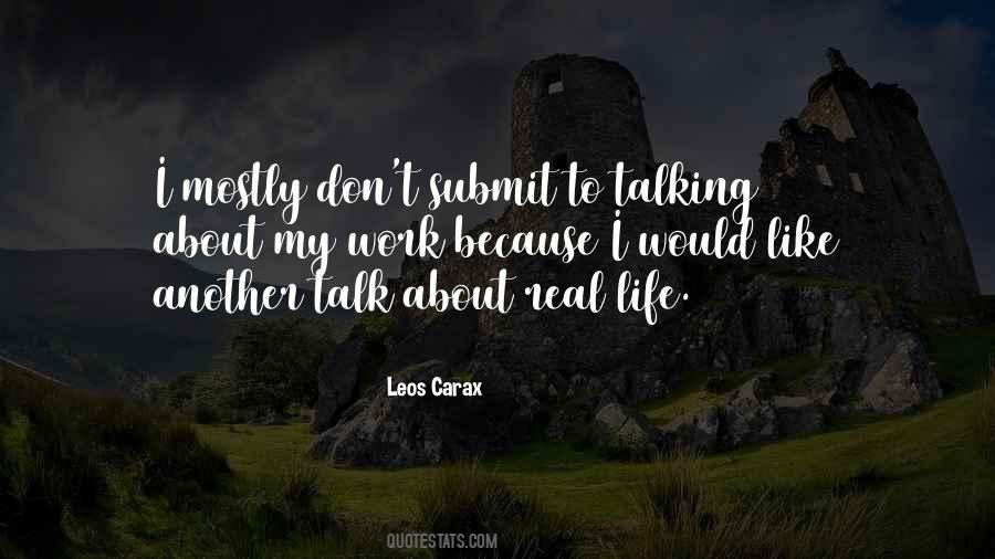 Leos Carax Quotes #877390