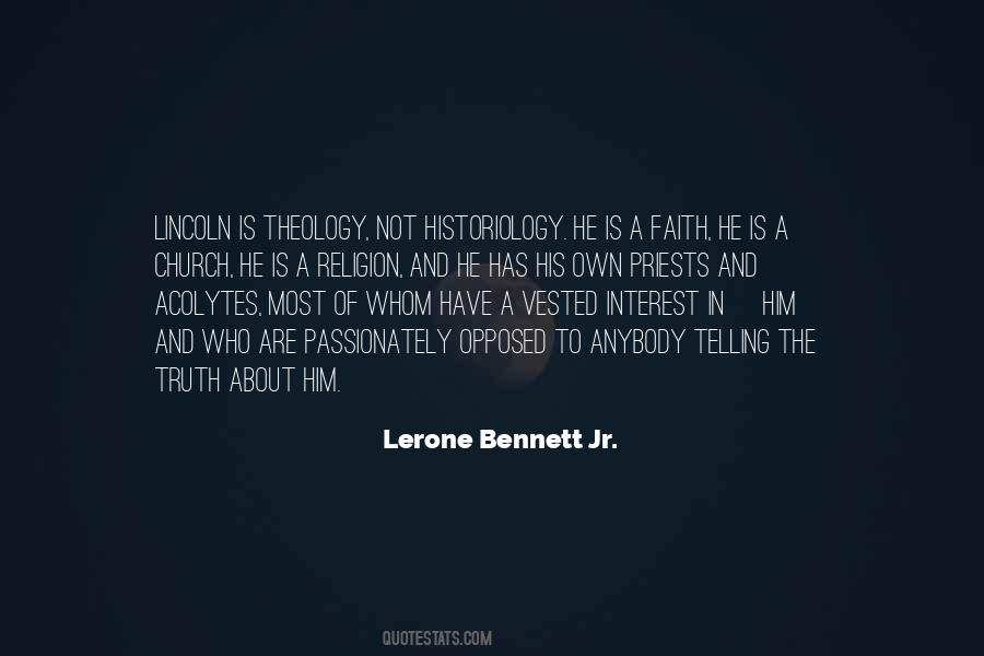 Lerone Bennett Jr. Quotes #804445