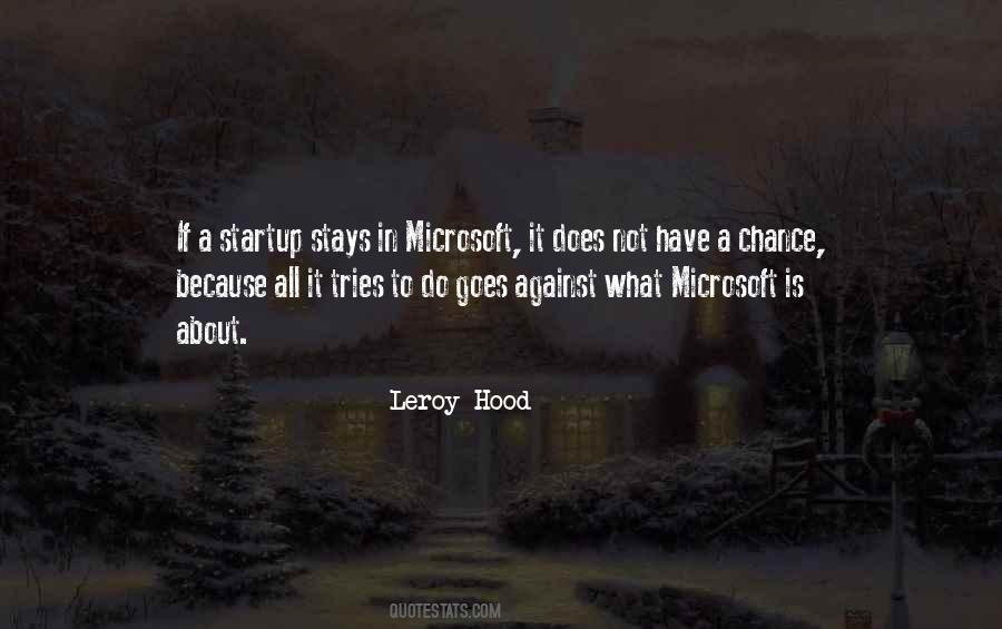 Leroy Hood Quotes #318217