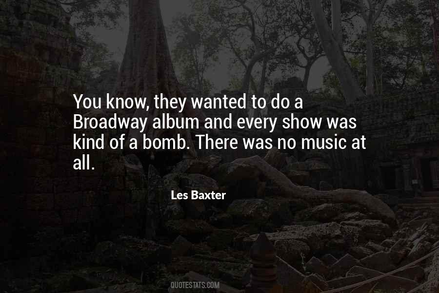 Les Baxter Quotes #1002427